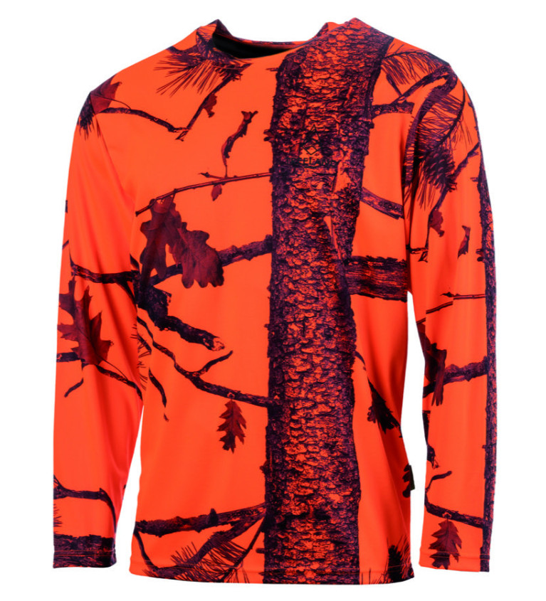 T-shirt ML camo orange 