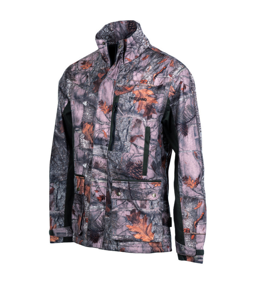 Veste bicolore camo forest/vert 