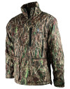 Veste bicolore camo roseaux/verte 