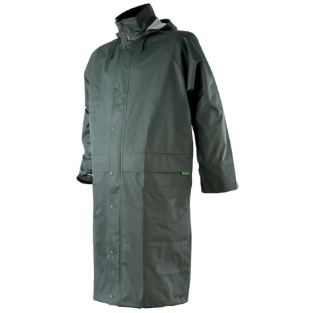 Manteau pluie vert 