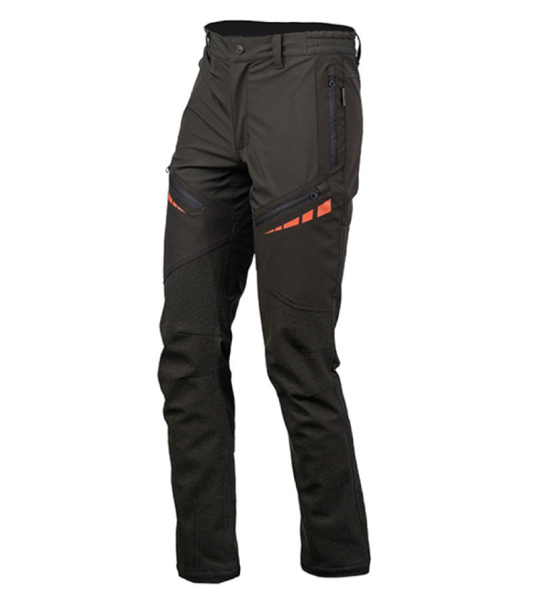 Pantalon softshell vert 