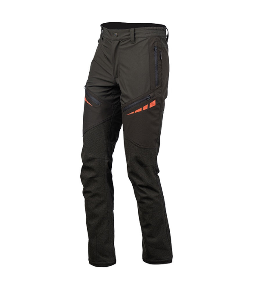 Pantalon softshell vert 