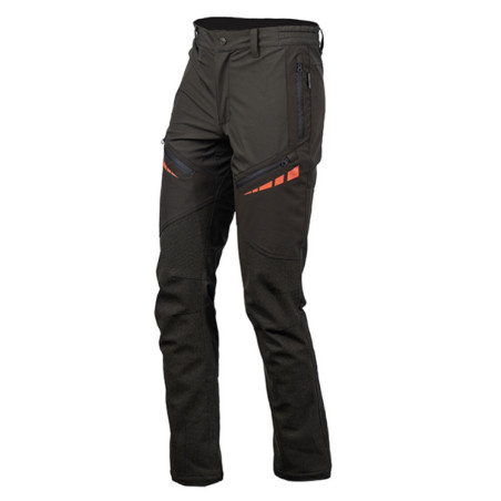 Pantalon softshell vert 