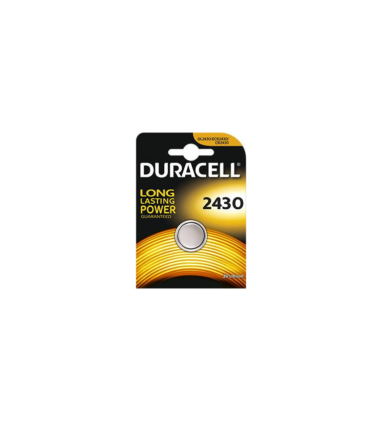 Pile CR2430 3 volts - Duracell 