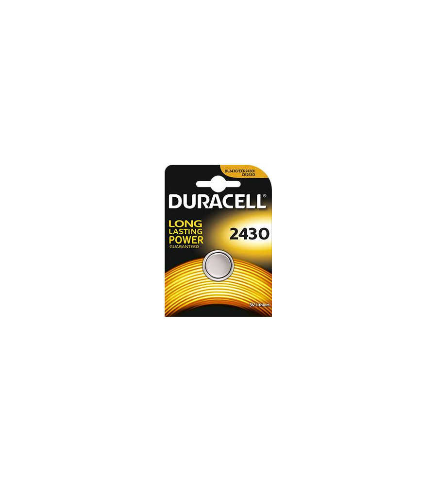 Pile CR2430 3 volts - Duracell 