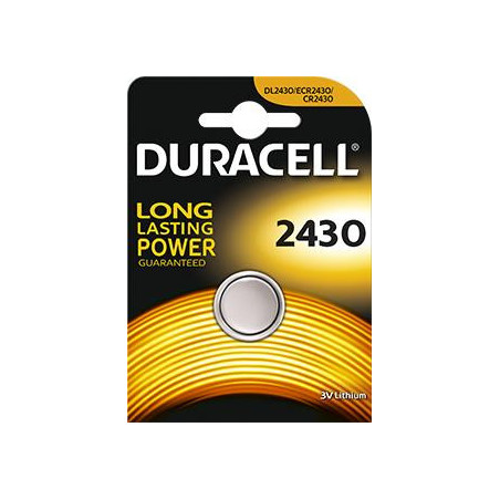 Pile CR2430 3 volts - Duracell 