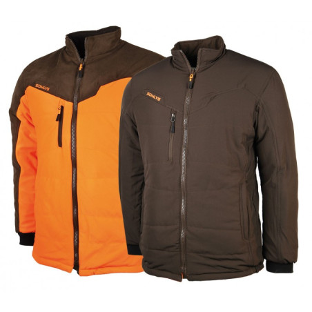 Veste reversible vert/orange Thermo-hunt 