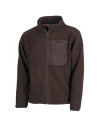 Veste polaire marron 