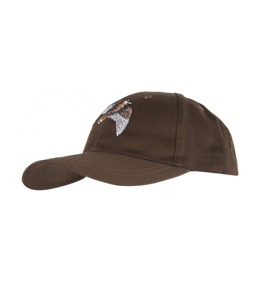 Casquette marron bécasse 