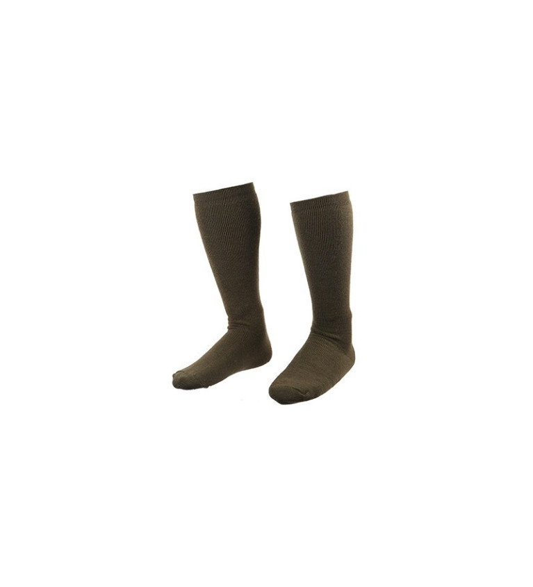 Chaussettes longues Treeland kaki 