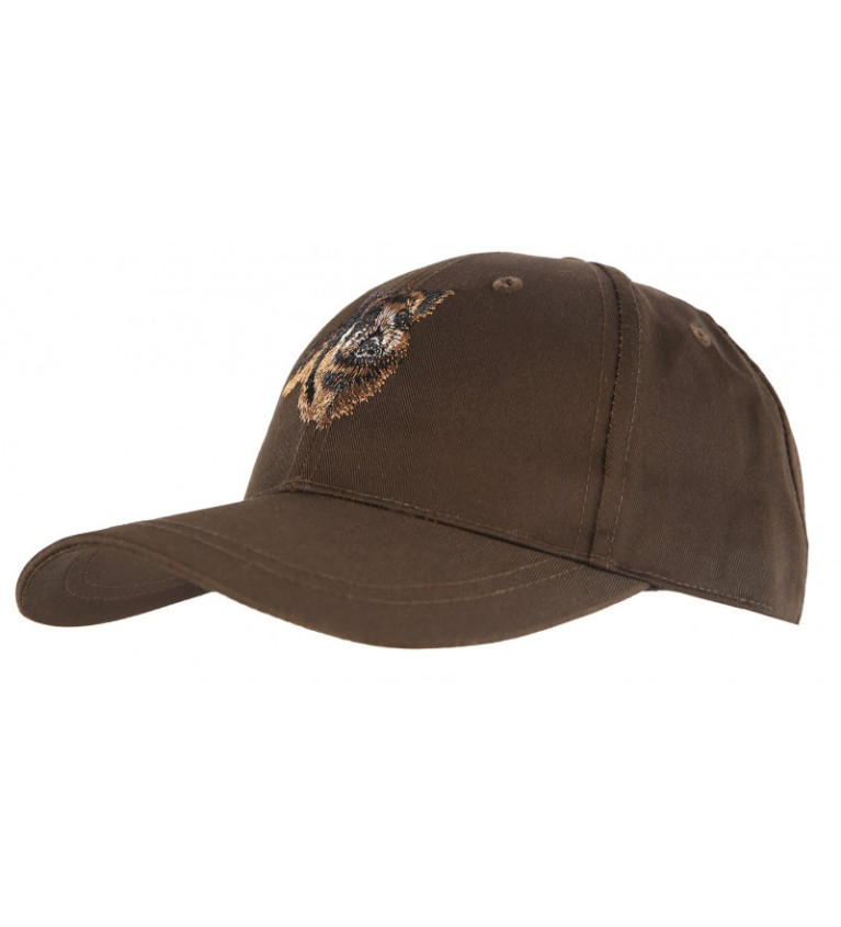 Casquette marron sanglier 