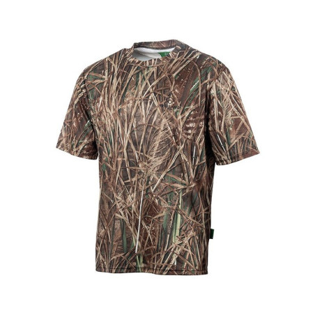 T-shirt camo roseaux 