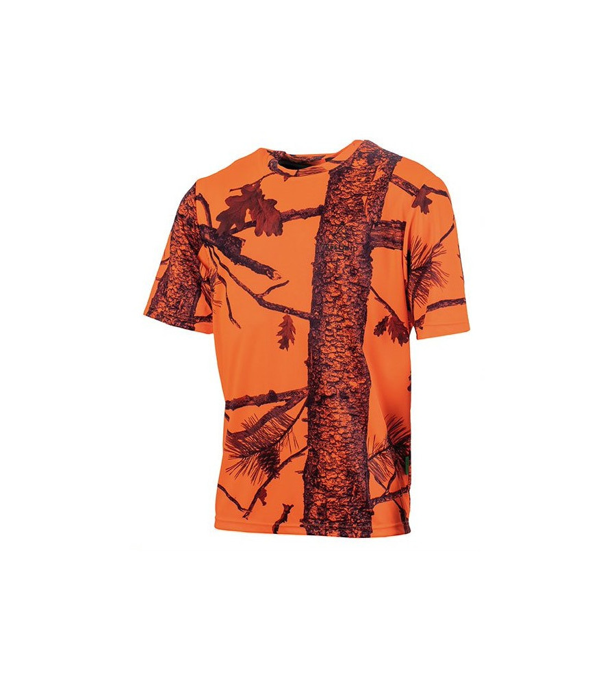 T-shirt camo orange 