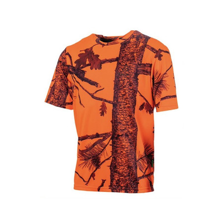 T-shirt camo orange 