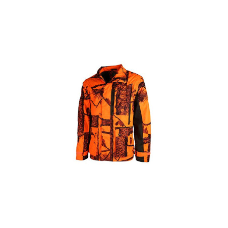 Veste enfant orange/verte 