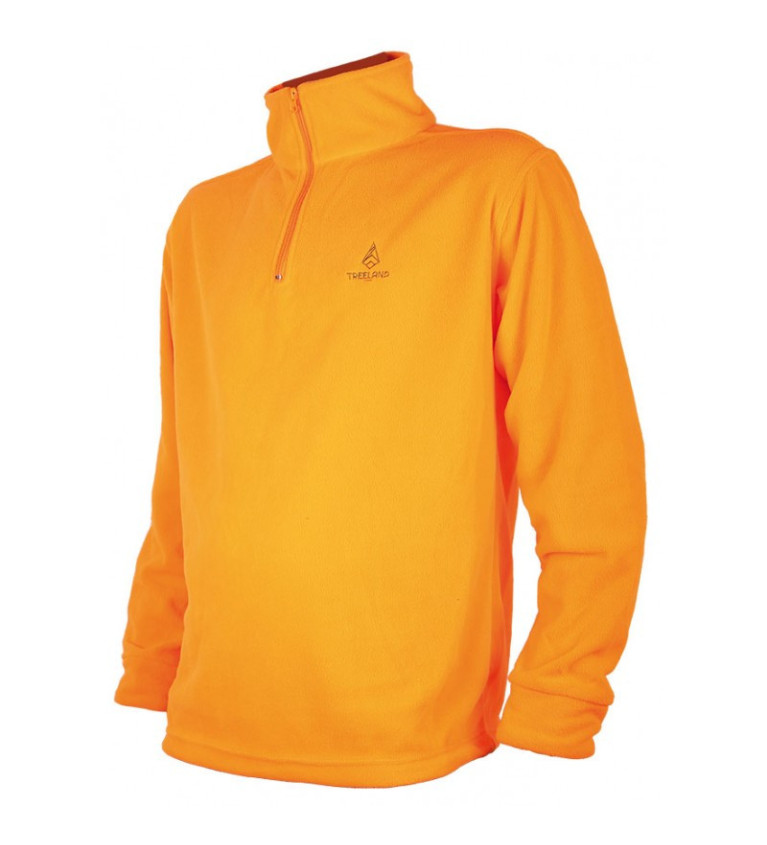 Sweat polaire orange 