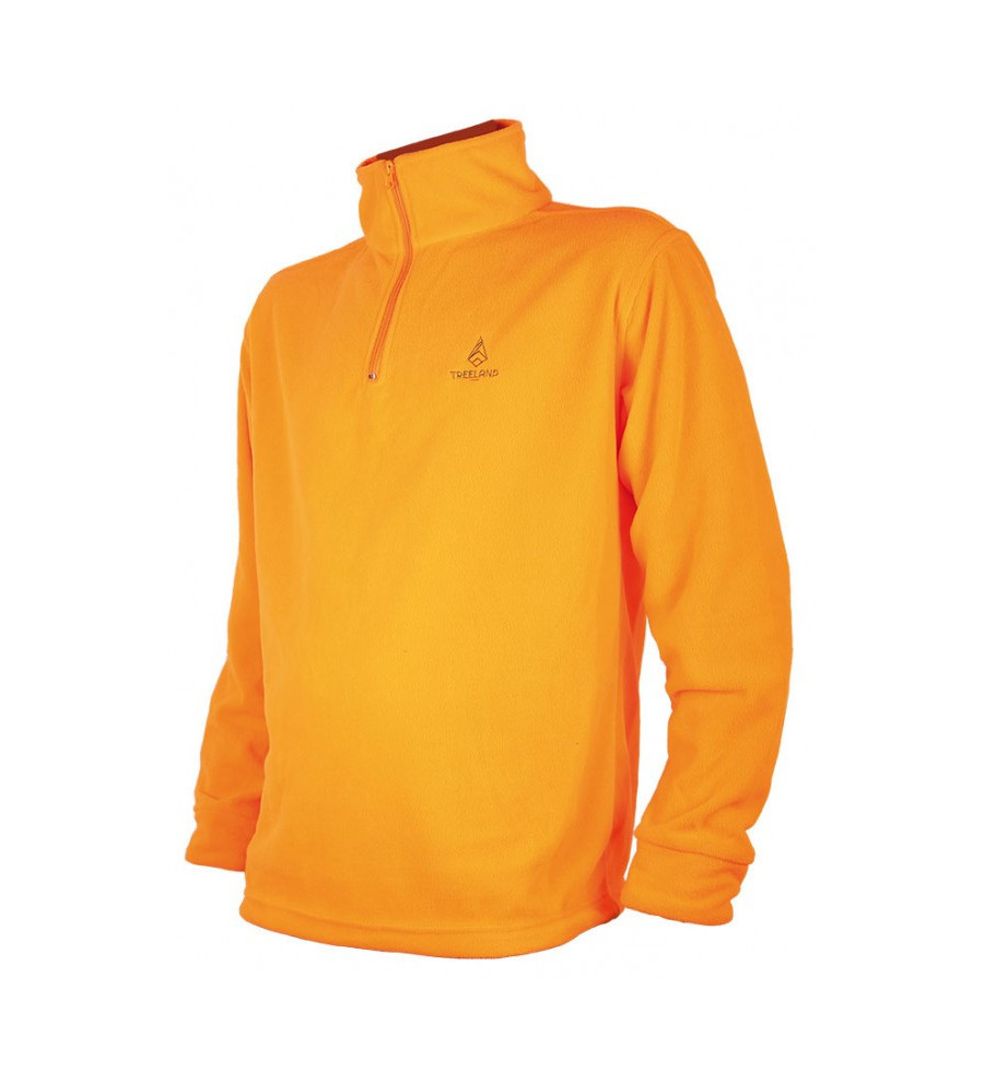 Sweat polaire orange 