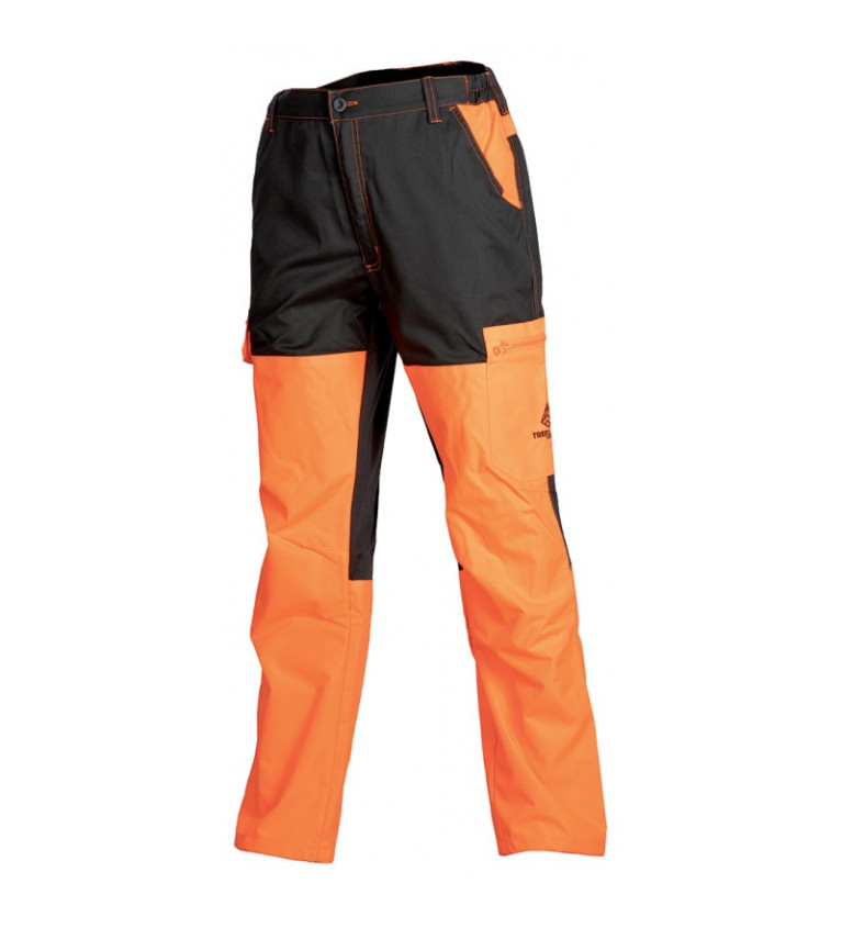 Pantalon vert/fluo orange enfants 