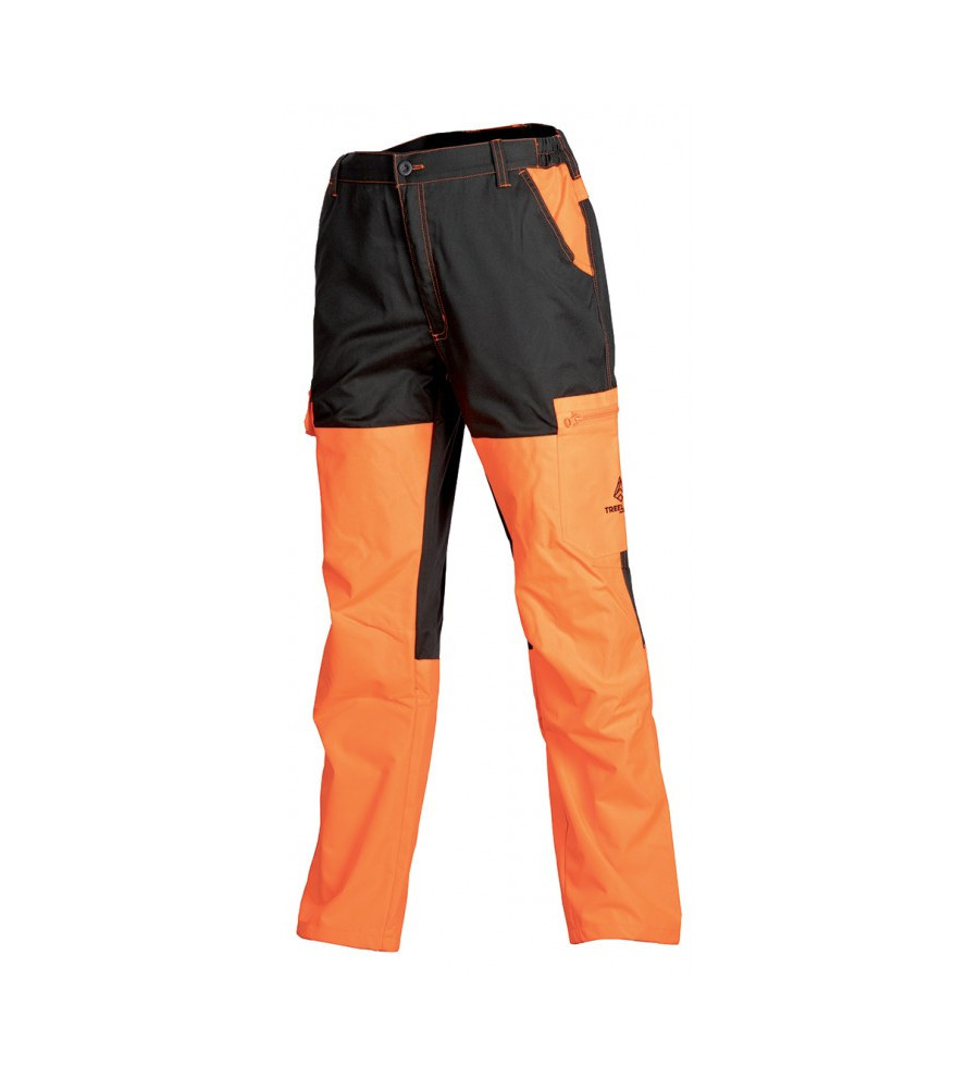 Pantalon vert/fluo orange enfants 