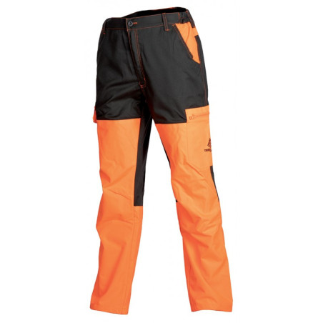 Pantalon vert/fluo orange enfants 