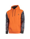 Sweat kid orange capuche 