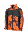 Veste softshell camo orange 