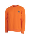 Sweat kid orange broderie sanglier 