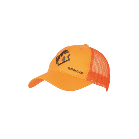 Casquette maille enfant orange 