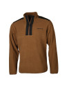 Pull col montant zippé camel Somlys