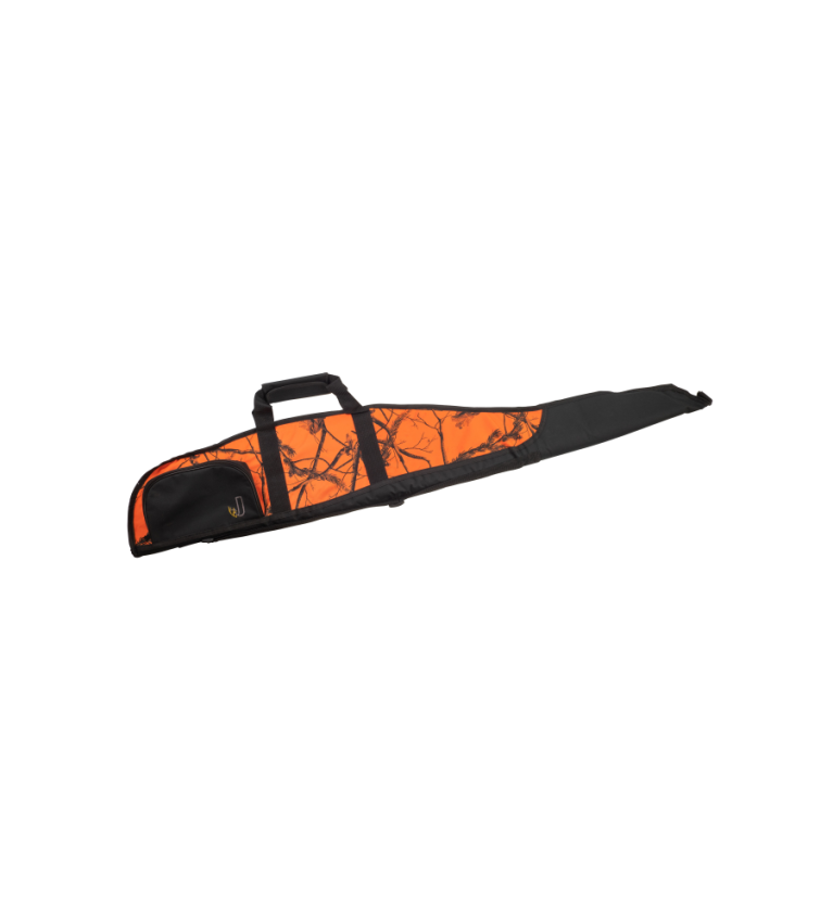 Etui carabine chauda avec poche 120cm orange camo