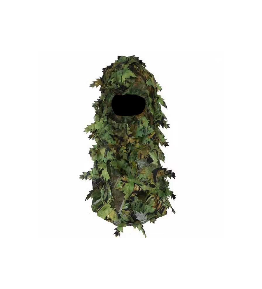 Cagoule mesh camo 3D verte