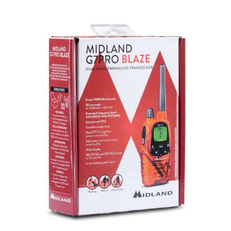 Talkie Walkie Midland G7 Pro Blaze