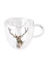 Tasse à thé motif cerf