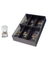 Coffret 6 verres à liqueur