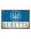 Plaque décorative métal Beretta