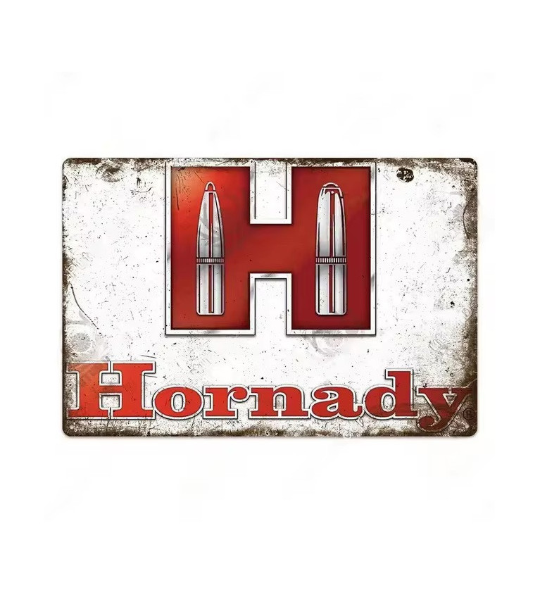 Plaque décorative métal Hornady