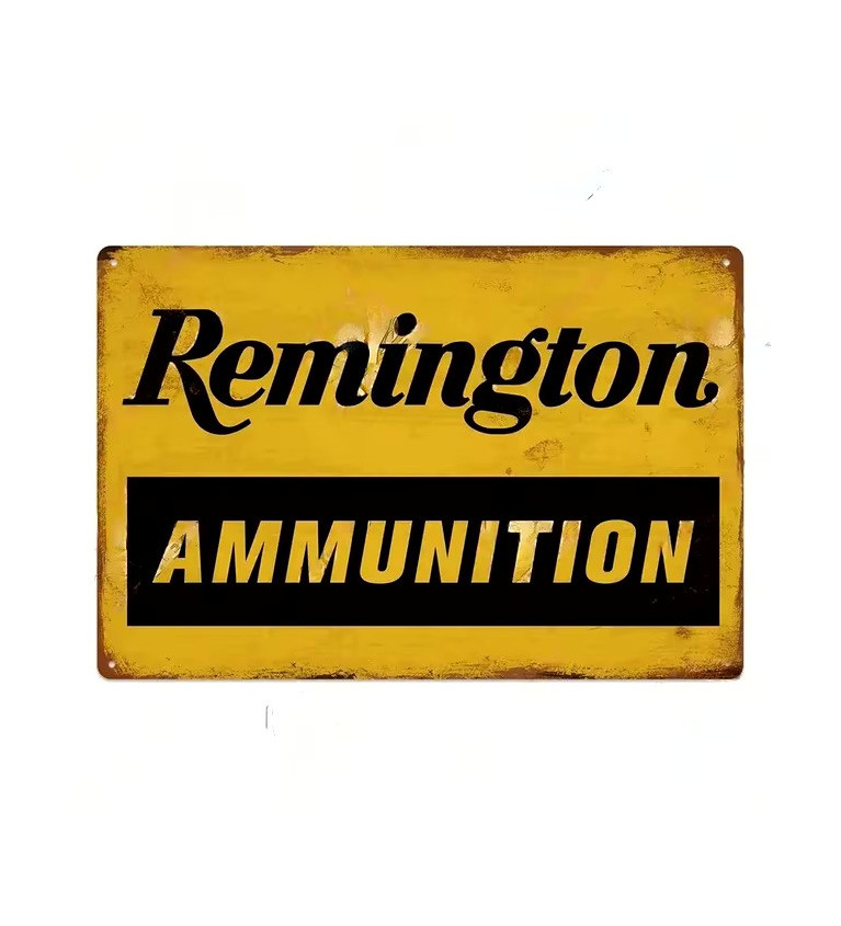 Plaque décorative métal Remington Ammunition