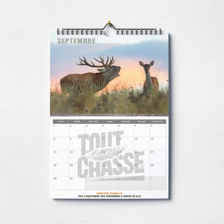 Calendrier 2025 Tout-Chasse