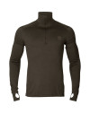 Sous-pull Base All Season half zip t-shirt col roulé Harkila 