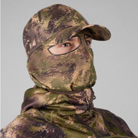 Casquette Deer Stalker camo avec tissu en maille Harkila 