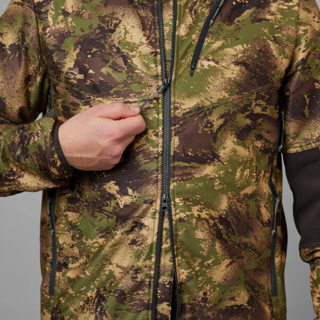 Veste de chasse polaire Deer Stalker camo WSP Harkila 