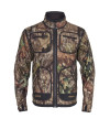 Veste de chasse polaire Kamko Mossy Oak/Noire Harkila 