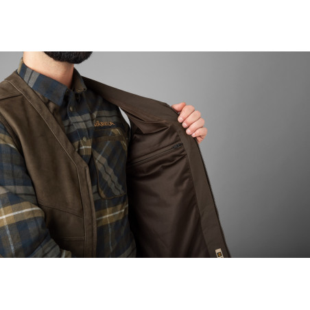 Gilet de chasse Pro Hunter leather Harkila 