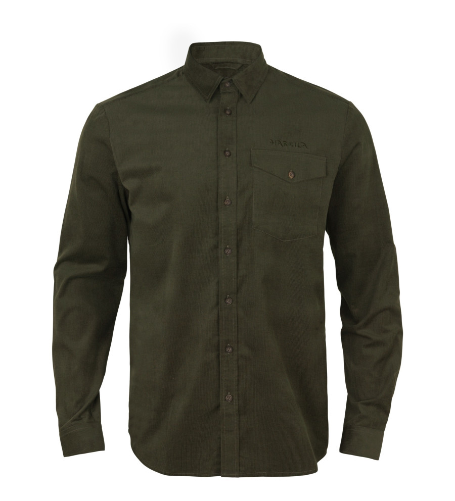 Chemise velours Kaldfjord Harkila 