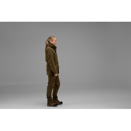 Veste de chasse femme Retrieve Warm Olive Harkila 