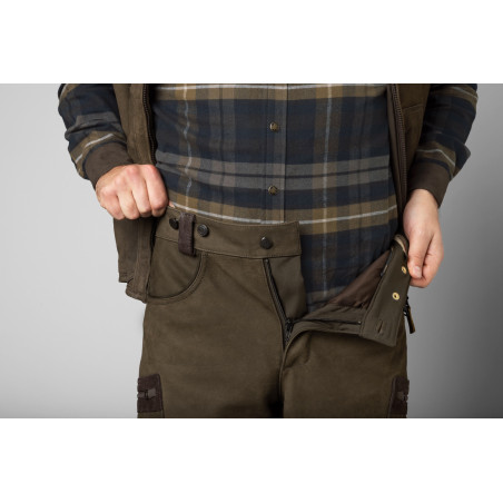 Pantalon de chasse Pro Hunter cuir Harkila 