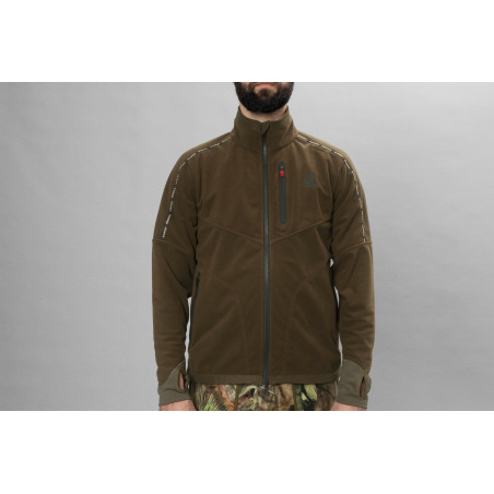 Veste de chasse polaire Kamko WSP Verte/Mossy Oak Harkila 