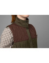 Gilet de chasse femme Retrieve Burgundy Harkila 