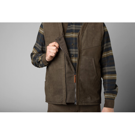 Gilet de chasse Pro Hunter leather Harkila 