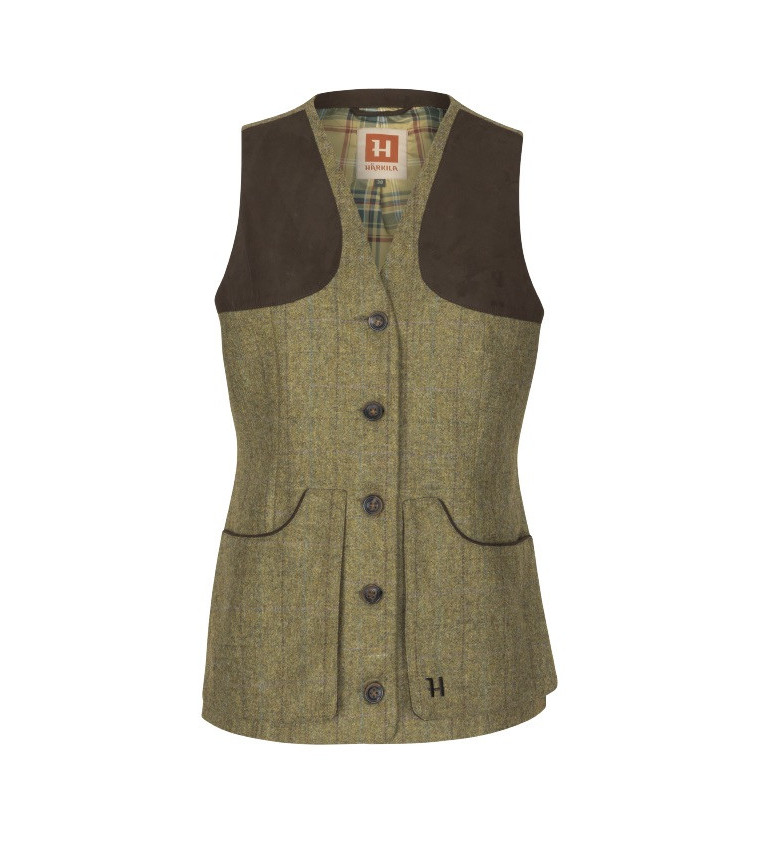 Gilet de chasse femme Jura shooting Olive Harkila 